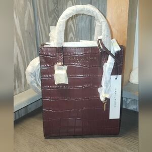 NWT Marc Jacobs Crock Embossed Micro Crossbody